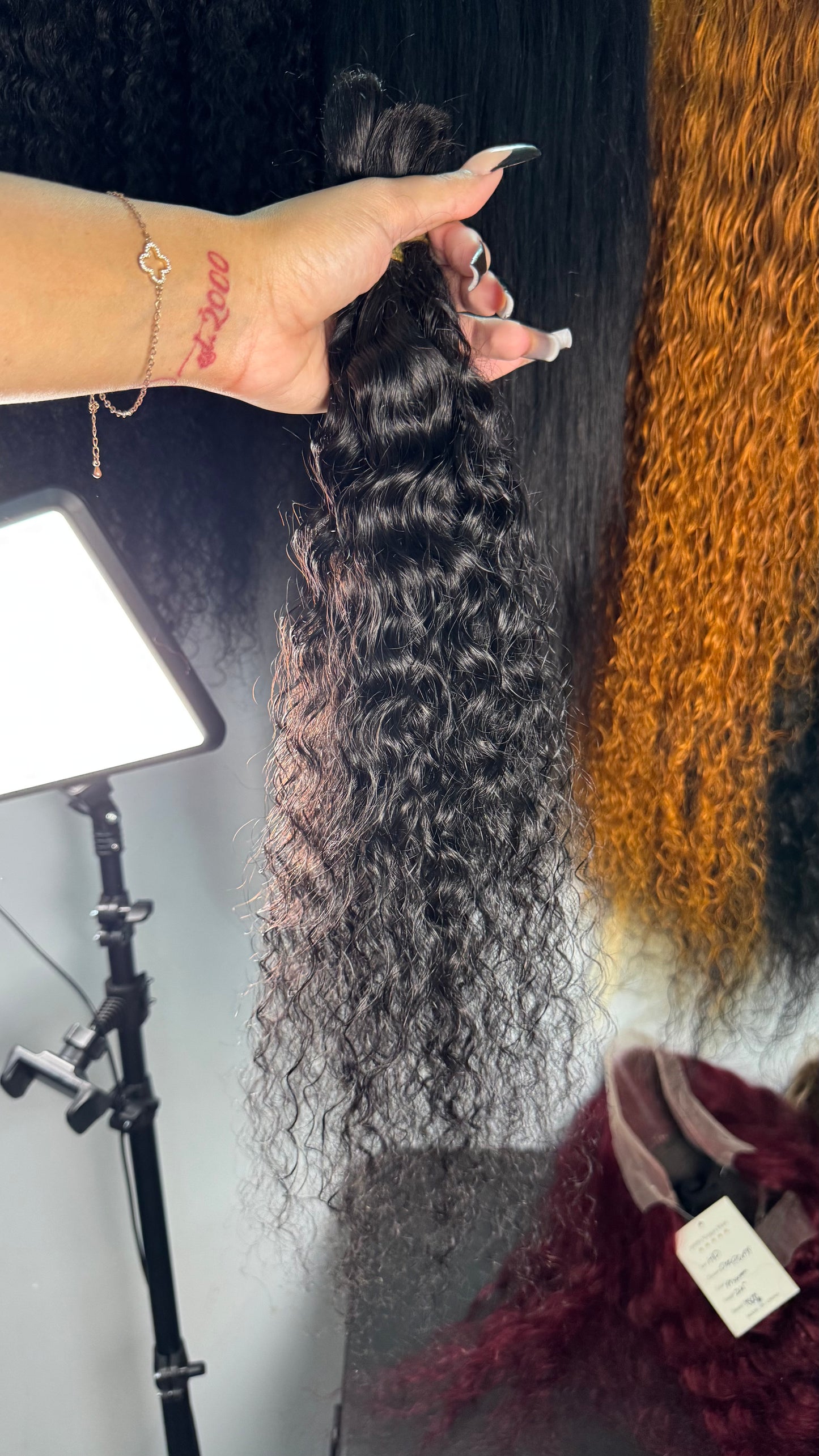 Boho Human Curls